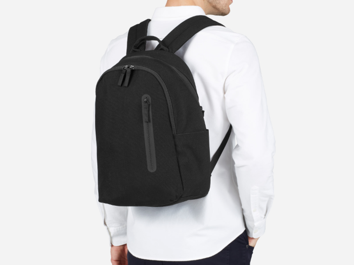A commuter backpack