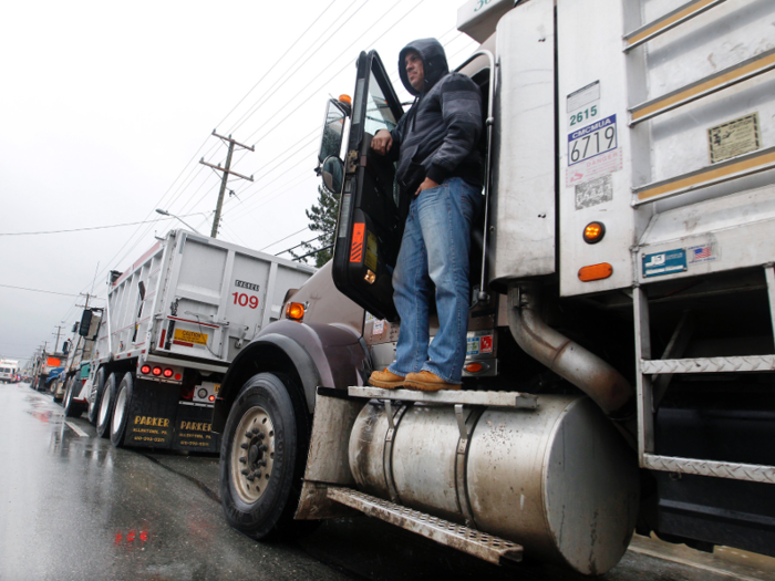 22. Heavy and tractor-trailer truck drivers