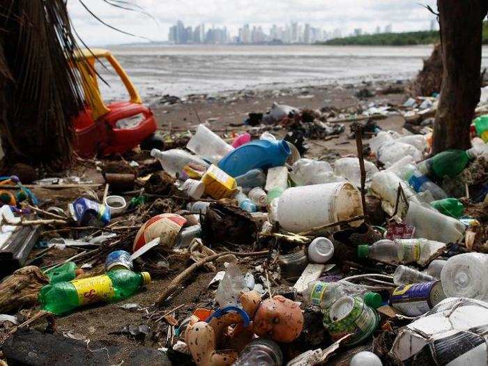 Humans have also been putting an unprecedented amount of plastic into the ocean.