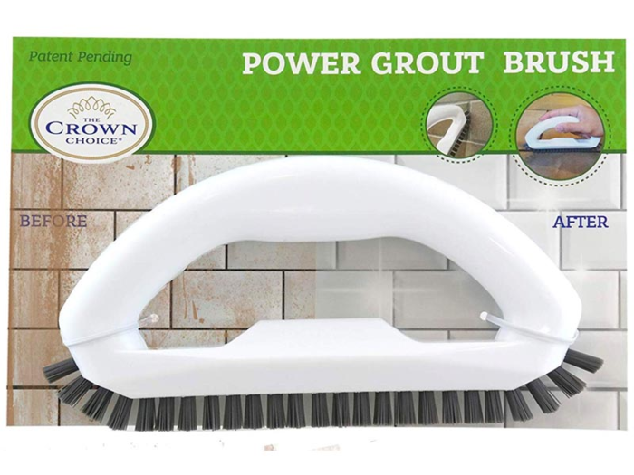 A brush designed specifically to tackle grout