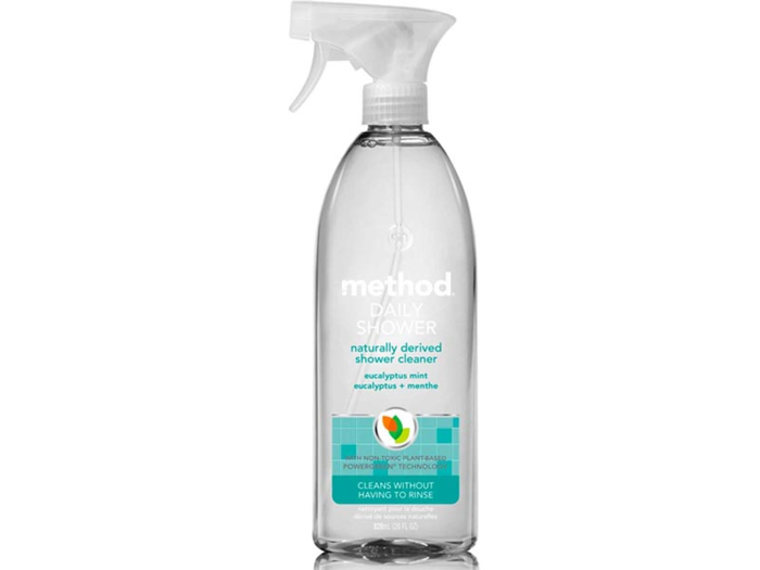 A plant-based shower spray