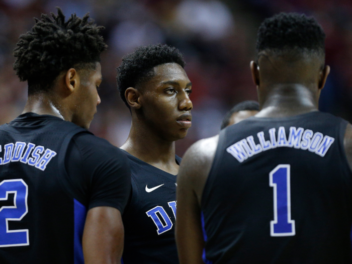 Williamson eventually declared for Duke, who had a massive recruiting class, landing No. 1 prospect R.J. Barrett and No. 3 prospect R.J. Barrett.