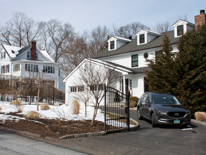 Some of the homes were on smaller lots ...