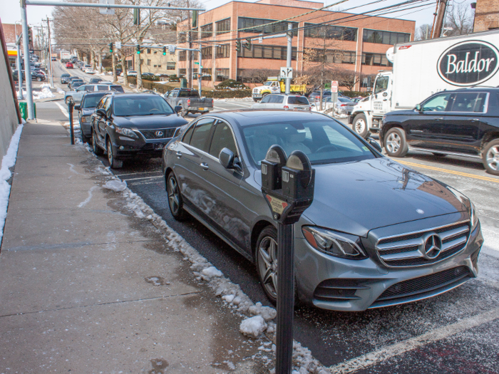 Most of the cars on the street seemed to be either Mercedes, BMW, Audi, Lexus, or Range Rovers.