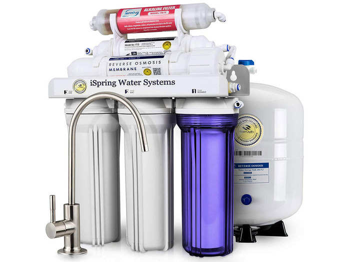 A reverse-osmosis purification system for chemical-free H2O