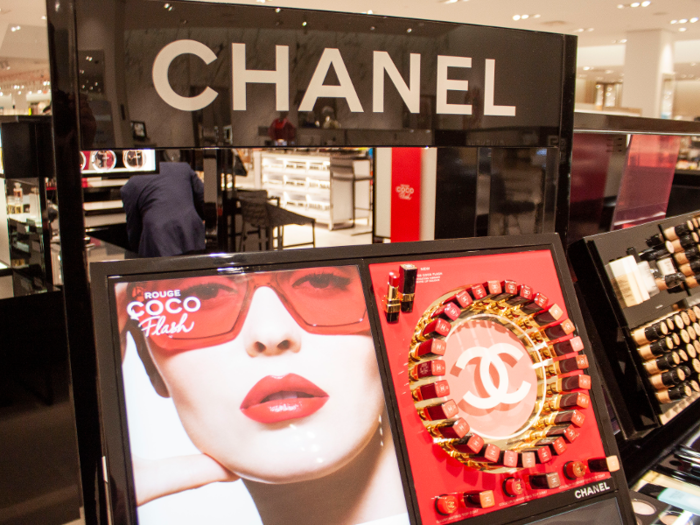 ... to Chanel lipstick, which starts at $38.