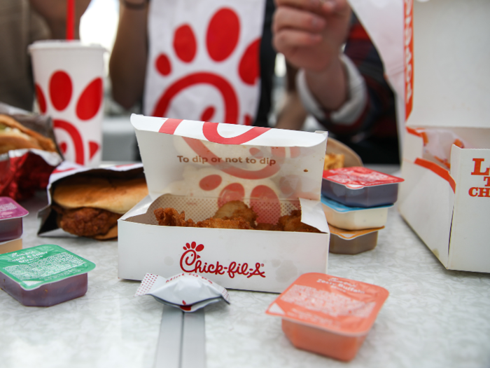 From its chicken sandwich to its chicken nuggets and chicken strips, Chick-fil-A isn