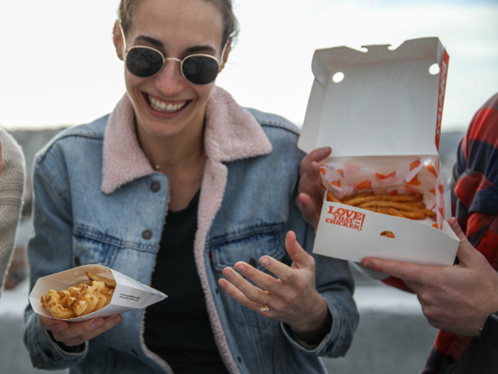 For the side orders, we went with french fries at both restaurants. The menu item has been ranked as some of the best that the chains have to offer.