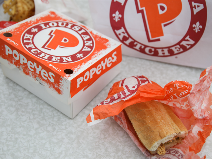 But we need to acknowledge Popeyes