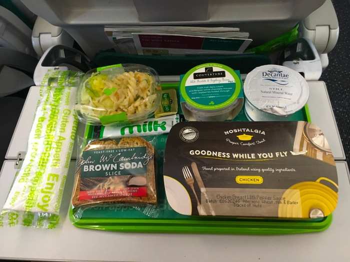  Today, in-flight meals are usually reserved for international long haul flights. 