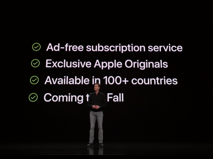 Apple said there will be new additions every single month, and it