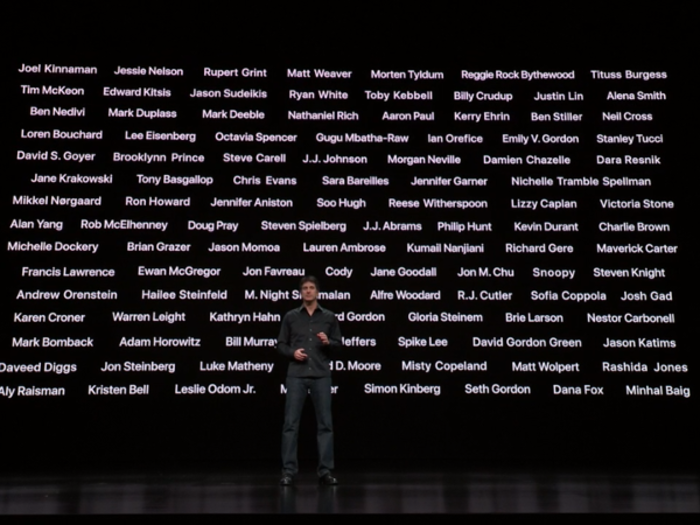 Apple says it has partnered with the most accomplished storytellers, and a new generation of the most exciting voices, to make Apple TV+ a destination for high-quality originals, from dramas to documentaries and beyond.