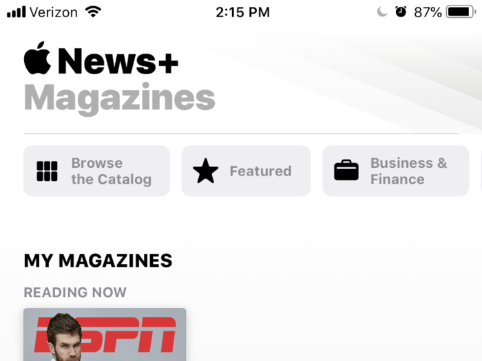 Apple News Plus keeps tabs on magazines you