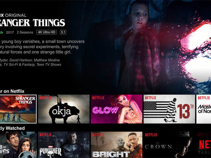 Netflix creates its own original content, but doesn