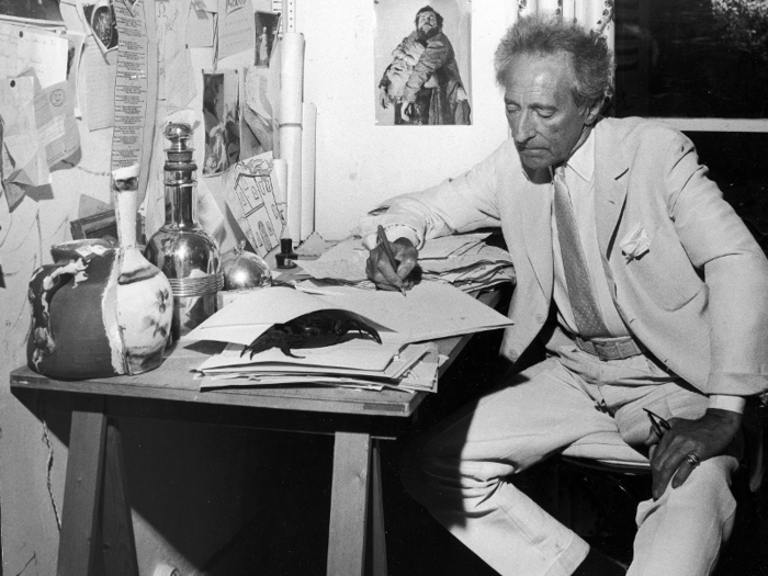 French writer Jean Cocteau and artist Pablo Picasso were frequent visitors to the Villa Santo Sospir in Saint-Jean-Cap-Ferrat, owned by socialite Francine Weisweiller.