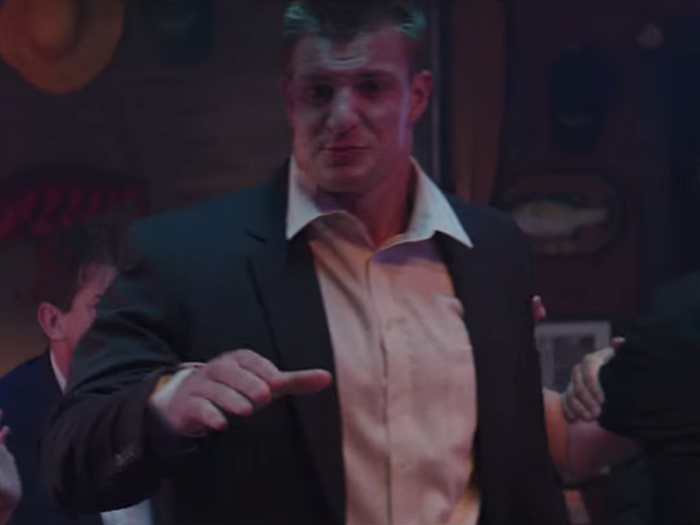 Gronkowski also acted in a low-budget movie called "You Can