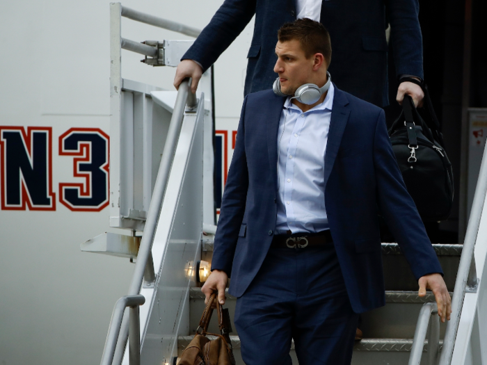 Otherwise, Gronkowski said he wants to save for a private jet, which he called "pricey."