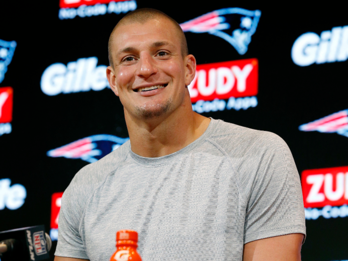 Gronkowski once said he used to endorse anything because was so enamored with the money he was making.