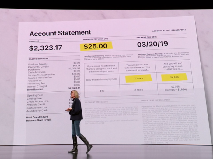 Apple Card also changes how you see and pay for your bills. Many banks let you pay a “minimum amount,” but it usually doesn’t tell you that paying less up front means paying more later, in the form of interest.