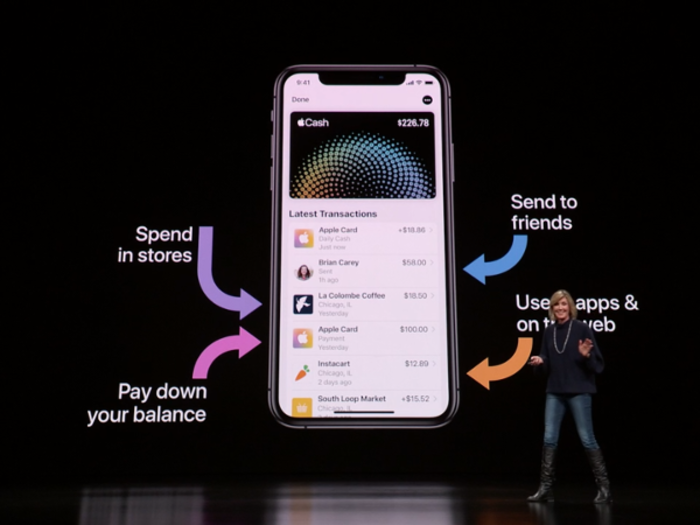 You can send your Apple Cash to your bank account, or use it to pay off your Apple Card, or pay back friends via the Messages app.