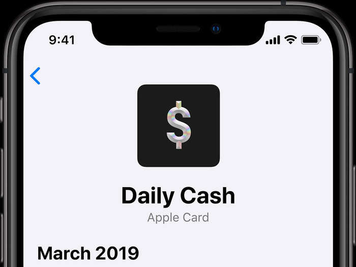 Apple Card has rewards, too. Every time you spend with Apple Card, you get what Apple calls “daily cash,” on every single purchase. Apple lets you see exactly how much money you’re getting with each purchase.