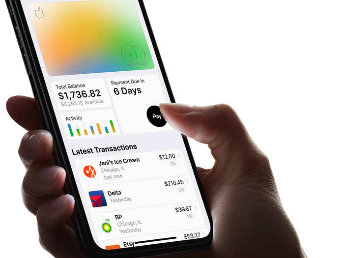 In the Wallet app, you’ll see tons of information about your Apple Card: when payments are due, what you’ve spent recently, and how much you owe when it comes time to pay the bank.