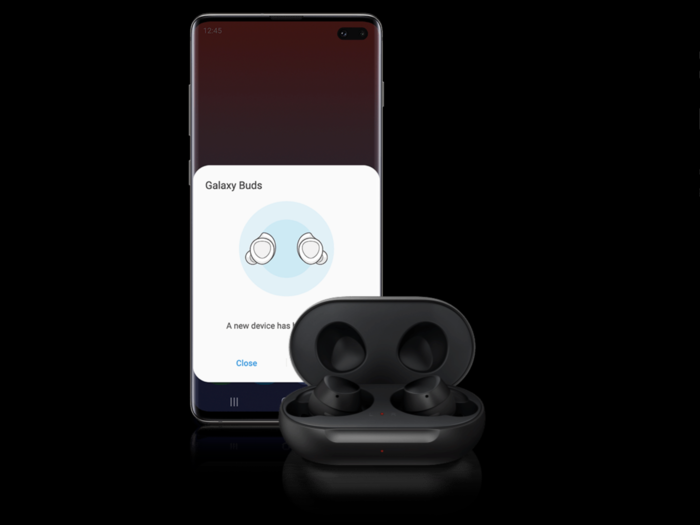 The process for pairing Galaxy Buds with Galaxy phones is pretty similar to that of AirPods. Opening the case will cause a pop-up window to appear so you can connect the devices. For iOS devices, you can select the Galaxy Buds from the list of available Bluetooth devices.