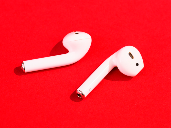 The second generation AirPods, announced March 20, have the same design as the original version, but bring additions like "Hey Siri," feature to summon Siri with just your voice. A single charge of the AirPods allows for five hours of music listening time or up to three hours of talk time, up slightly from previous models.