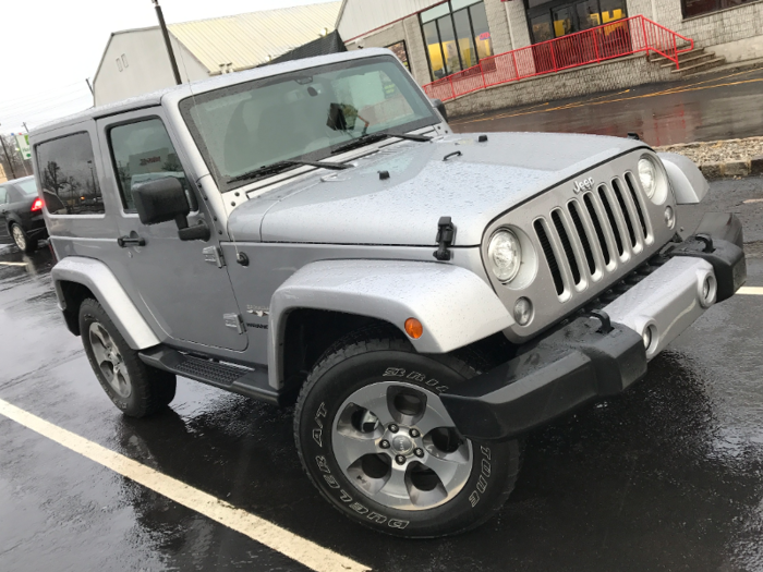 I tested a cheaper version of the Wrangler in 2017, from the previous iteration of the vehicle.