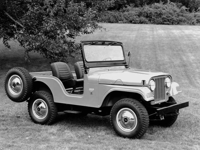 The first civilian Jeeps appeared in the late 1940s.