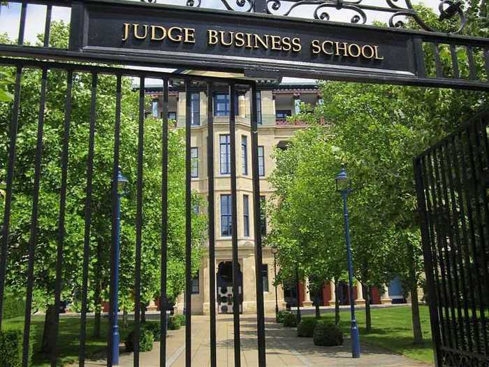 13. University of Cambridge (Judge)