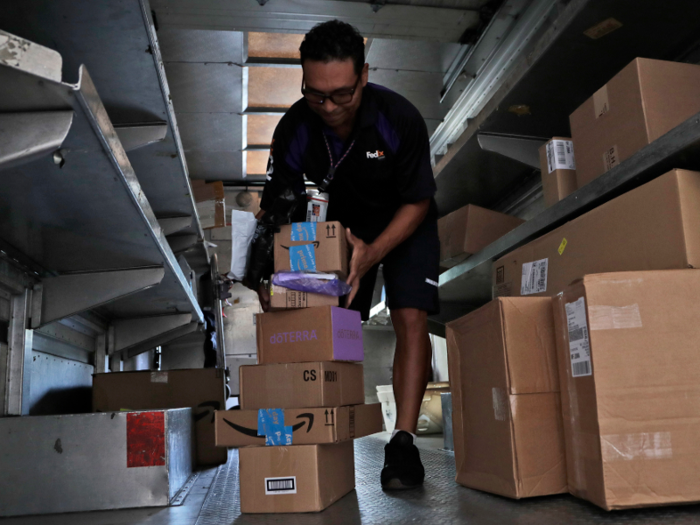 6. FedEx ships over 15 million packages each business day on average