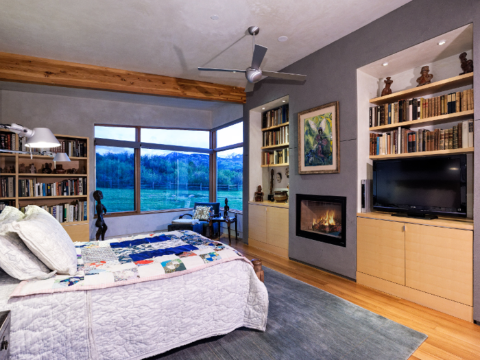 Each of the seven bedrooms offers different amenities ranging from a built-in fireplace ...