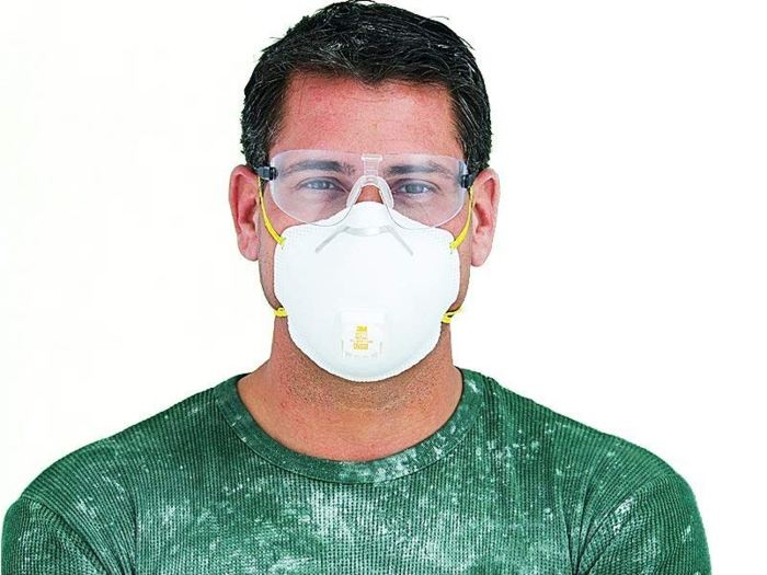 A package of N95 respirator masks