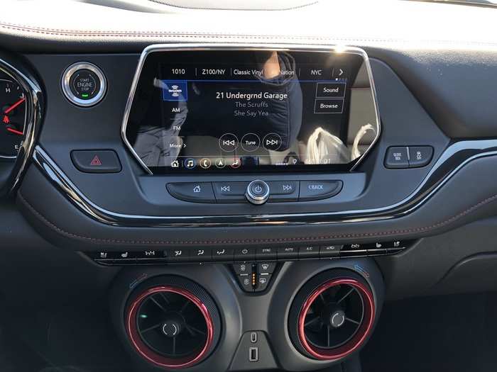 The Blazer also has wireless charging, and my tester was outfitted with a wonderful Bose premium audio system.