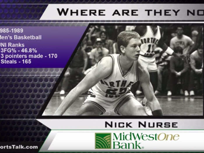 Nurse played at the University of Northern Iowa.