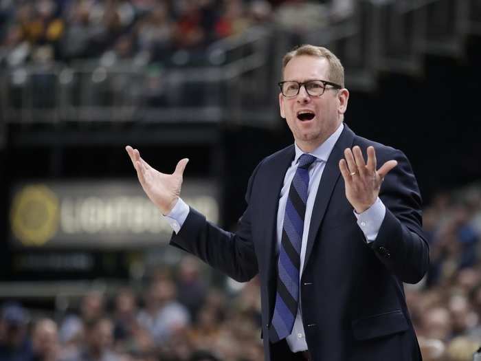 Nick Nurse —  Toronto Raptors