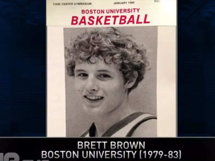 Brown played at Boston University.