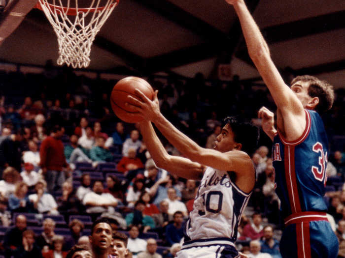 Spoelstra played at the University of Portland.