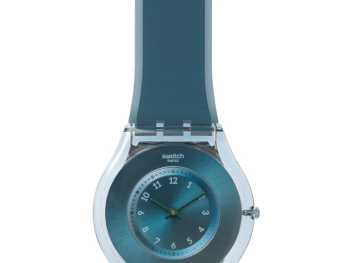 Swatch Blue SFS103 — $100