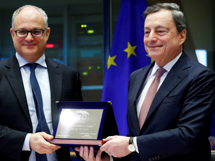 Mario Draghi, President of the European Central Bank