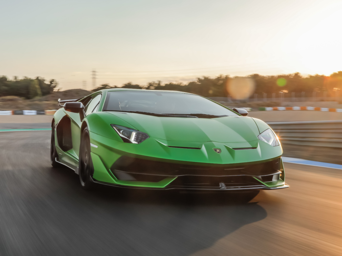 9. Lamborghini Aventador