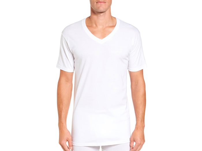 A pack of super-soft plain white tees