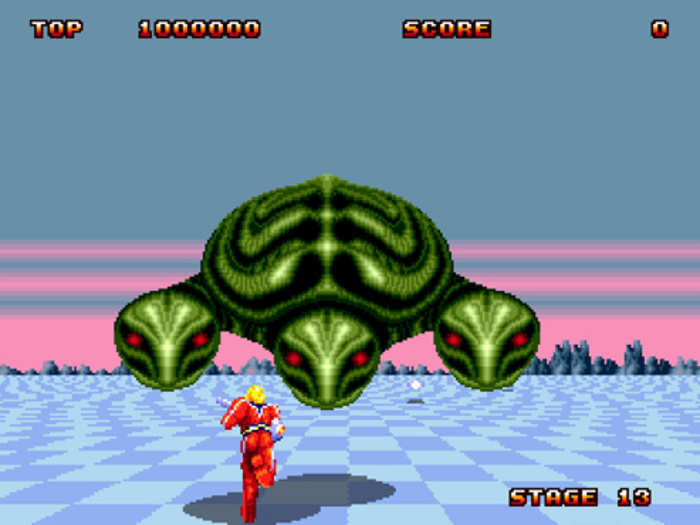 "Space Harrier II" (3D Arcade Shooter)