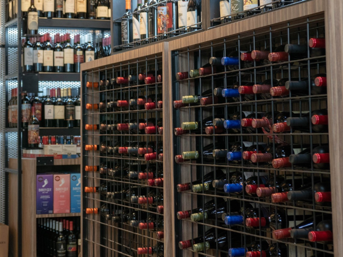 This 7-Eleven also introduces a new section called "The Cellar," which features craft beers and wines.