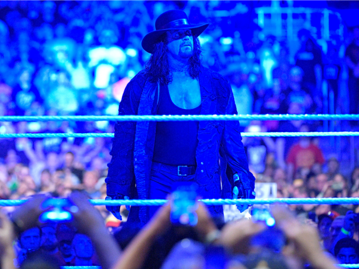 The Undertaker won more than 20 consecutive WrestleMania matches.