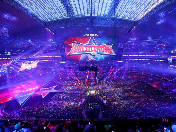 More people attended WrestleMania 32 than any other previous show.