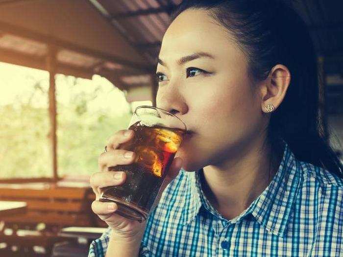 Sugar-filled drinks can also be dangerous. Not only is sugar linked to more cancer cases, there