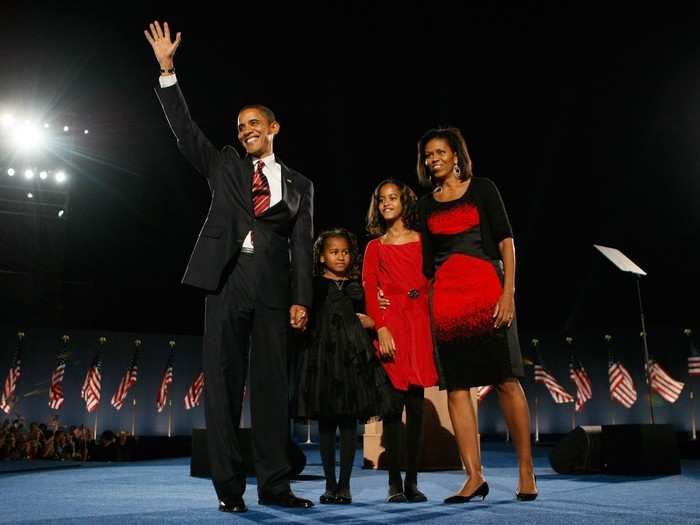 2008: Illinois Sen. Barack Obama beat out Republican Sen. John McCain to become the first African-American president in US history after promising in his campaign slogan he would bring "Change" to America.