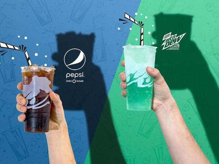 Taco Bell also recently started selling two new zero-sugar beverages: Pepsi Zero Sugar and Mountain Dew Baja Blast Zero Sugar. The chain has committed to having at least 50% of its medium fountain beverages contain less than 100 calories and less than 20 grams of sugar by 2022.